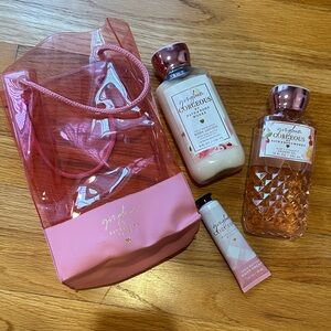 Bath & Body Works Gingham Set